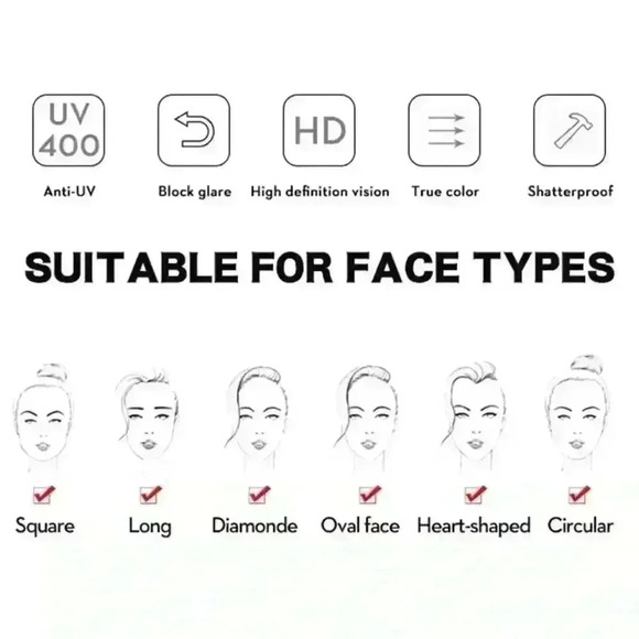 Artsy Retro 50s Exaggerated Cat Eye Blue Sunglasses with Crystal Gem Cut Accents - Picture 6 of 8